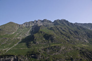 Difficile salita all'inesplorato Pizzo Gro sul Tetto delle Orobie, tra Redorta e Diavolo, il 10 luglio 2010 - FOTOGALLERY