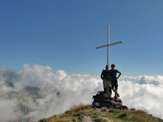 Nuova cima! Salita al Pradella (2626 m.) dai Laghi Gemelli-Passo d'Aviasco il 24 agosto 2009  - FOTOGALLERY
