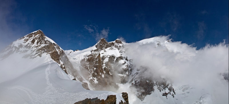 Ritorno sui 4000 - Punta Giordani 4046 m da Alagna Valsesia il 30 luglio 2011 - FOTOGALLERY
