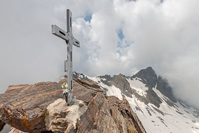 P.zi Recastello (2886 m) canale nord, Tre Confini (2824 m), m.te Gleno (2882 m)  - FOTOGALLERY