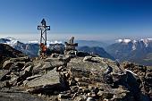 REDORTA! 3038 m, splendido gigante orobico, salito partendo da Fiumenero e passando dal Rif. Brunone di buon mattino il 1 agosto 2010 - FOTOGALLERY