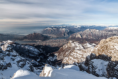 RESEGONE da Brumano il 17 gennaio 2013  - FOTOGALLERY