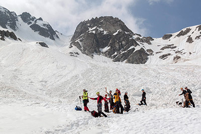 Sabato 15 giugno 2013 – Monte Salimmo canale Faustinelli variante Sinistra - FOTOGALLERY