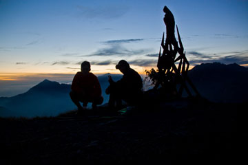 Spettacolare tramonto al Sodadura il 23 settembre 2010 - FOTOGALLERY