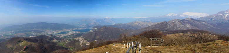 Panoramica dal Monte Tesoro