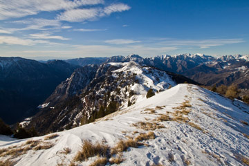 Salita da Piazzatorre al FORCOLINO inTorcole il 7 gennaio 2012 - FOTOGALLERY