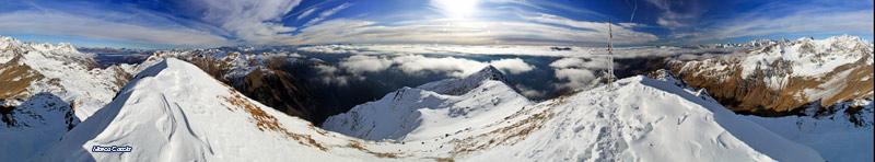 Panoramica a 360° dal Monte Tornello - FOTOGALLERY