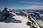 SALITA PRIMAVERLE CON NEVE AL PIZZO TRE CONFINI DA LIZZOLA - FOTOGALLERY