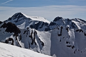 SALITA PRIMAVERLE CON NEVE AL PIZZO TRE CONFINI DA LIZZOLA - FOTOGALLERY