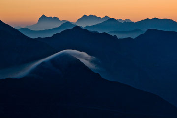 Spettacolare alba al Triomen il 18 agosto 2011 - FOTOGALLERY