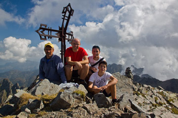 Cavalcata orobica: Pizzo di Trona, Falso Trona, Pizzo Paradiso, Giarolo, Cima di Valpianella il 14 settembre 2011 - FOTOGALLERY