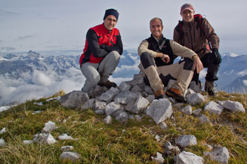 Salita da Parre ai Monti Vaccaro, Secco, Fop, discesa al Passo del Re e a Parre dai Rifugi S. Maria in Leten e Vaccaro il 2 ottobre 2010 - FOTOGALLERY