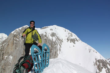 Invernale dal Passo della Presolana al Mone Visolo sabato 13 marzo 2010 - FOTOGALLERY