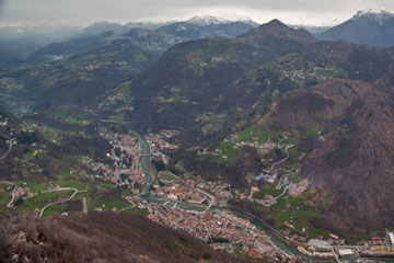 Salita al Monte Zucco per la direttissima da S. Pellegrino Terme il sabato santo 3 aprile 2010 - FOTOGALLERY