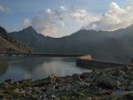 Diga lago Venerocolo al rif. Garibaldi - foto Marco Caccia 21 luglio 07