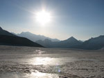 Riflessi di sole sul ghiacciaio - foto Marco Caccia 21 luglio 07