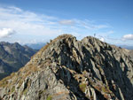 In cresta verso la ci9ma de monte Aga -  foto Marco Caccia 1 sett 07