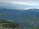 Dall'Alben vista verso le valli e la pianura - foto Marco Caccia 2 giugno 2007