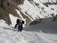 Invernale al Rifugio Benigni e in Cima Piazzotti...con neve e vento! ( 2 marzo 08) - FOTOGALLERY