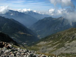 Da Cima Cadelle vista verso Foppolo e la Val Fondra - foto Marco Caccia 4 agosto 07