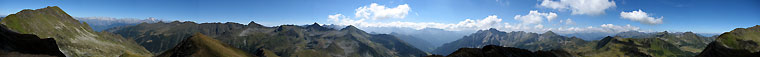 Panoramica da Cima Lemma  sulle Alpi Orobie e Retiche circostanti - foto Marco Caccia