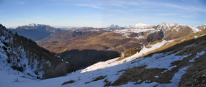 Panoramica dal Passo di Grialeggio - foto Marco Caccia