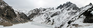 Panoramica dal Curo' verso il lago del Barbellino - foto Marco Caccia