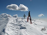 Dalla loc. Fraggio al Rif. Gherardi passando sulle cime...di Piazzo, Sodadura, Aralalta e Baciamorti (22 marzo 08) - FOTOGALLERY