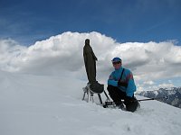 Dalla loc. Fraggio al Rif. Gherardi passando sulle cime...di Piazzo, Sodadura, Aralalta e Baciamorti (22 marzo 08) - FOTOGALLERY