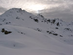 Giochi di luce sul Madonnino innevato - foto Marco Caccia