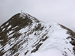 In cresta verso cima Grem - foto Marco Caccia
