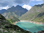 Il Lago del Barbellino tra le pi? alte vette della Alpi Orobie - foto Marco Caccia
