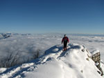 Verso il Linzone - foto Marco Caccia 6 gennaio 08