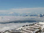 Vista verso il monte Rosa - foto Marco Caccia 6 gennaio 08