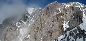 Panoramica dal m.te Visolo verso la Presolana - foto Marco Caccia