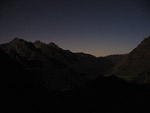 Notturna dal Rif. Longo con illuminazione della luna piena - foto Marco Caccia