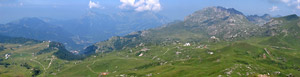 Panoramica dal Monte Sodadura verso la Valsassina e le Grigne - foto Marco Caccia