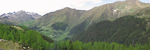 Panoramica verso la zona del Passo San Marco - foto Marco Caccia