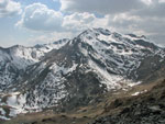 Da Passo San Marco vista verso Avaro-Ponteranica - foto Marco Caccia 14 aprile 2007