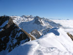 Da Pietra Quadra vista verso la conca dei Laghi Gemelli - foto Marco Caccia