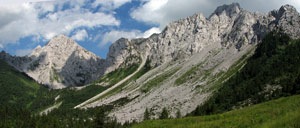 Panoramica sul Pizzo Camino - foto Marco Caccia 7 luglio 07