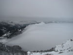 Sopra la nebbia ma sotto le nubi - foto Marco Caccia 13 gennaio 08