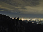 Rocce del Resegone e luci della pianura - foto Marco Caccia 5 sett 07