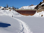 A spasso sul Lago Marcio gennaio 2006 - foto Marco Caccia