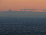 Zoom sul tramonto in Monviso - foto Marco Caccia 4 luglio 07