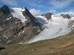 L'Hosand  il suo ghiacciaio e il passo Strahigat  - foto Marco Caccia agosto 07