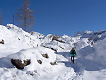  Verso il Rifugio Calvi - 27 novembre 2005 - (foto Marco Mandola)