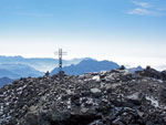Pizzo di Coca  ((3050 m) - Croce di vetta - foto Marco Mandola 22 sett 07