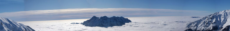 Isola d'Alben dal Rifugio Capanna 2000 - gennaio 2010