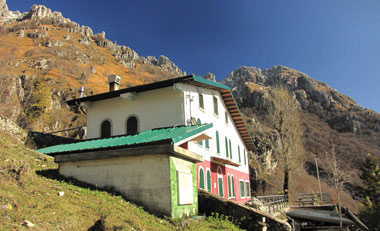 PERTUS - CAPANNA ALPINISTI MONZESI - CROCE DELLA GIUMENTA - 12 novembre 2010 - FOTOGALLERY